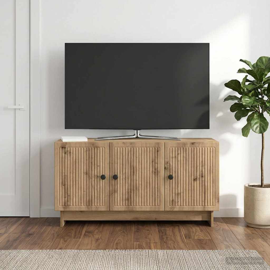 TV Cabinet 99 x 34.5 x 50 cm Artisan Oak Engineered Wood