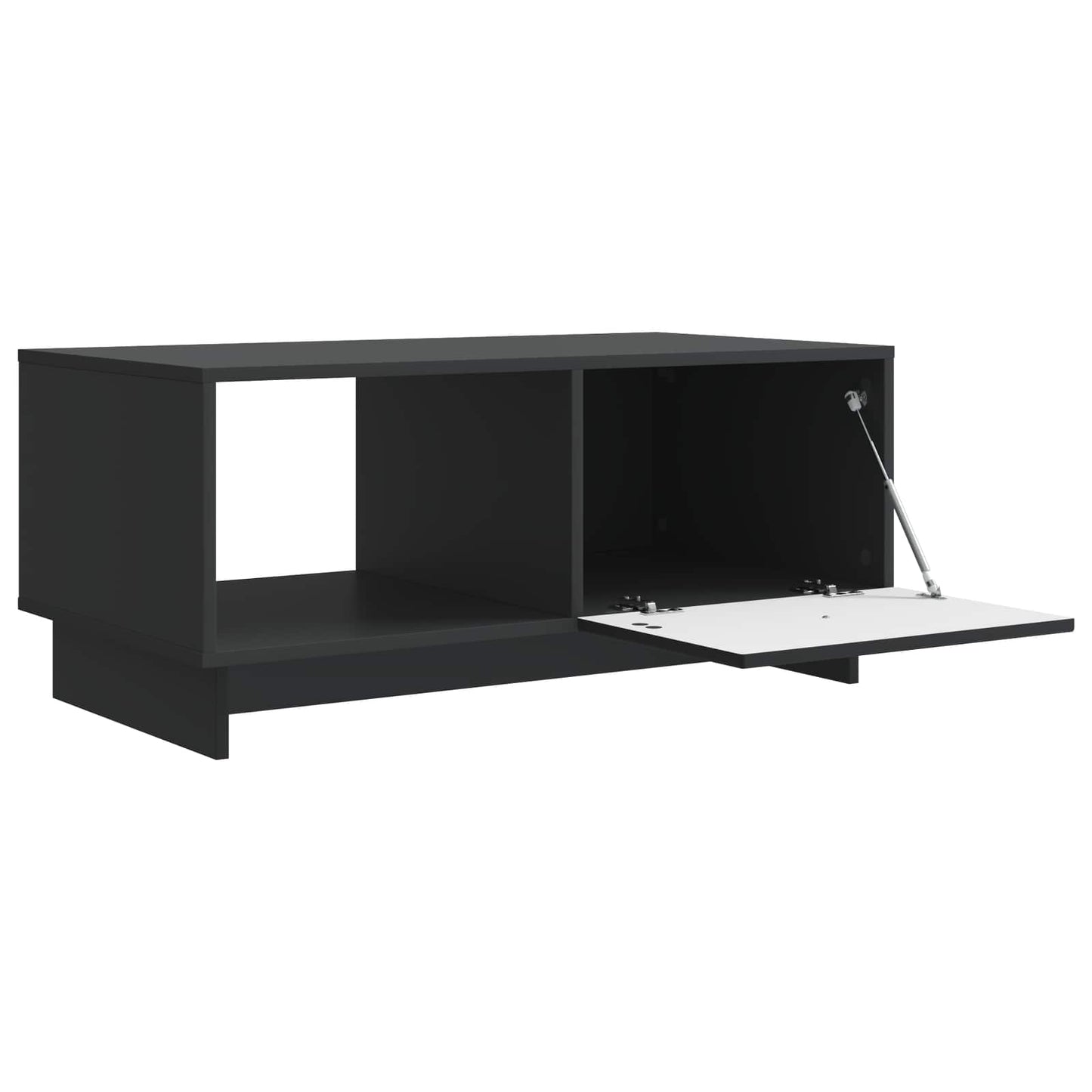 Coffee Table Black 90 x 50 x 40 cm Engineered Wood