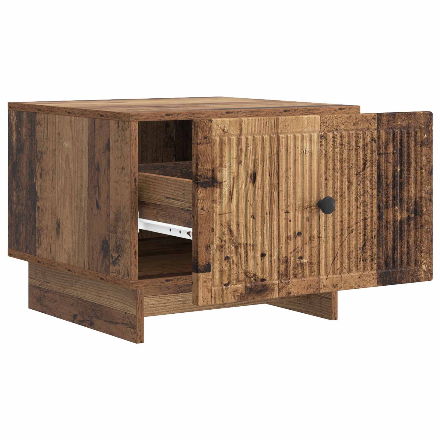 Coffee Table Old Wood 49 x 50 x 40 cm Engineered Wood