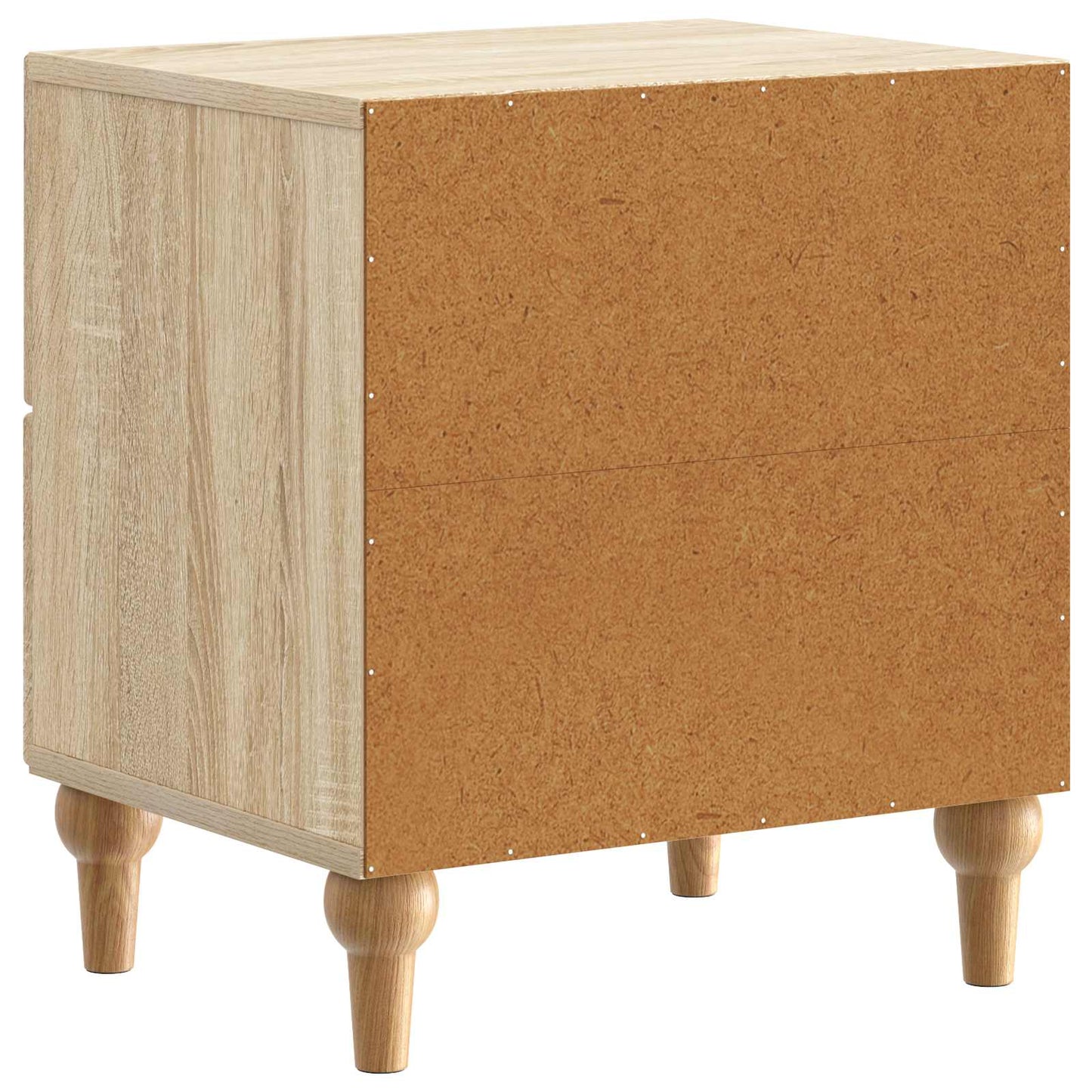 Bedside Cabinet Sonoma Oak 43 x 34.5 x 48 cm Engineered Wood