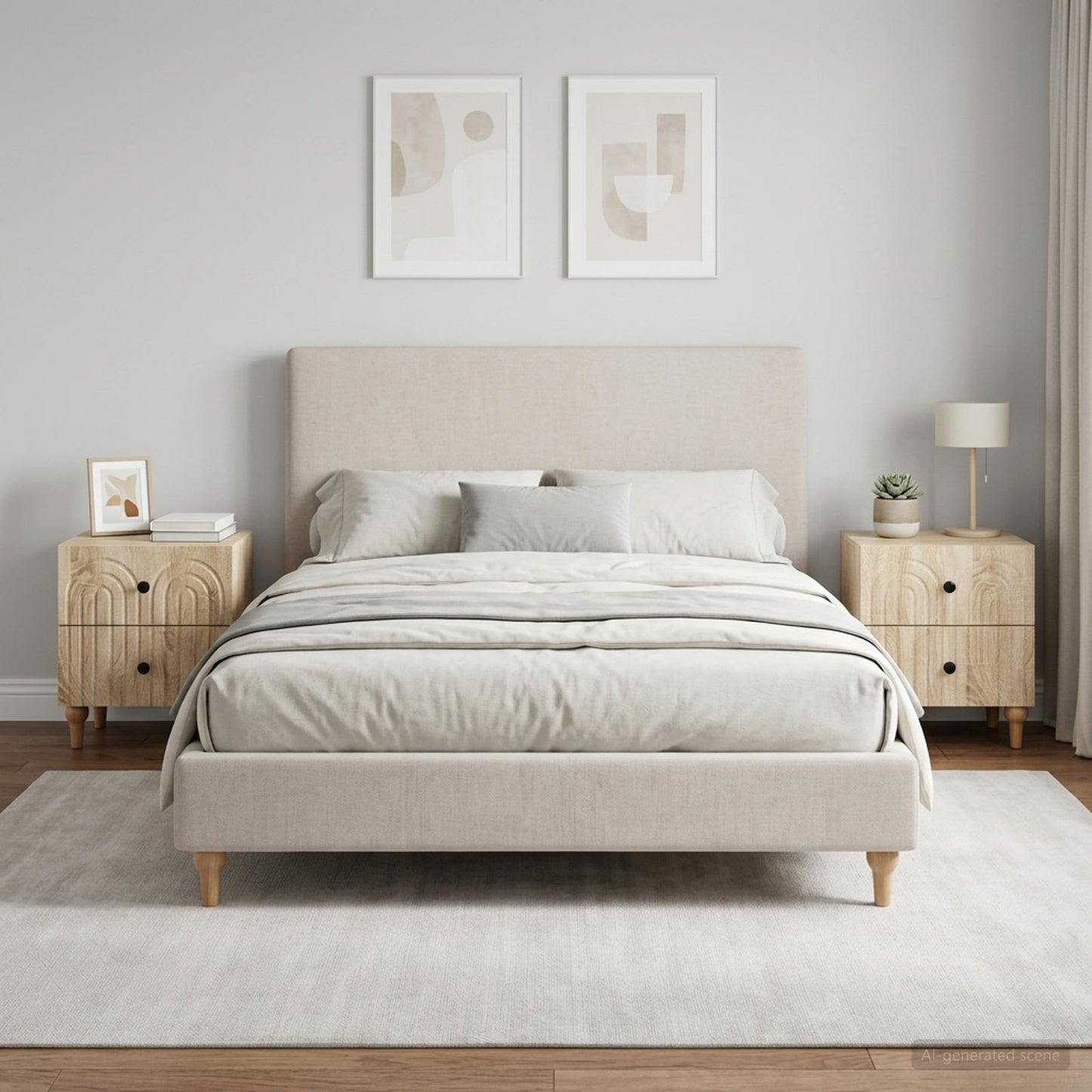 Bedside Cabinet with Drawer 2 pcs Sonoma Oak 43 x 34.5 x 48 cm
