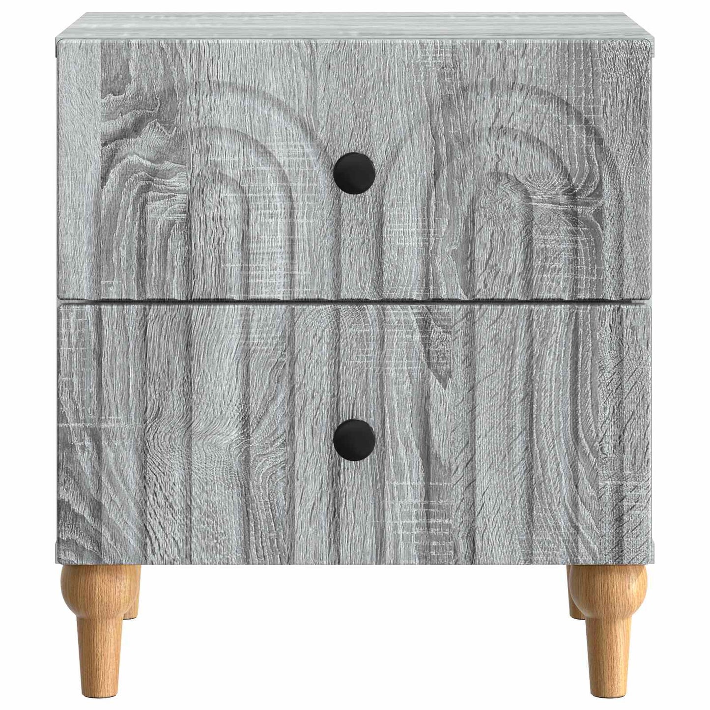 Bedside Cabinet Grey Sonoma 43 x 34.5 x 48 cm Engineered Wood