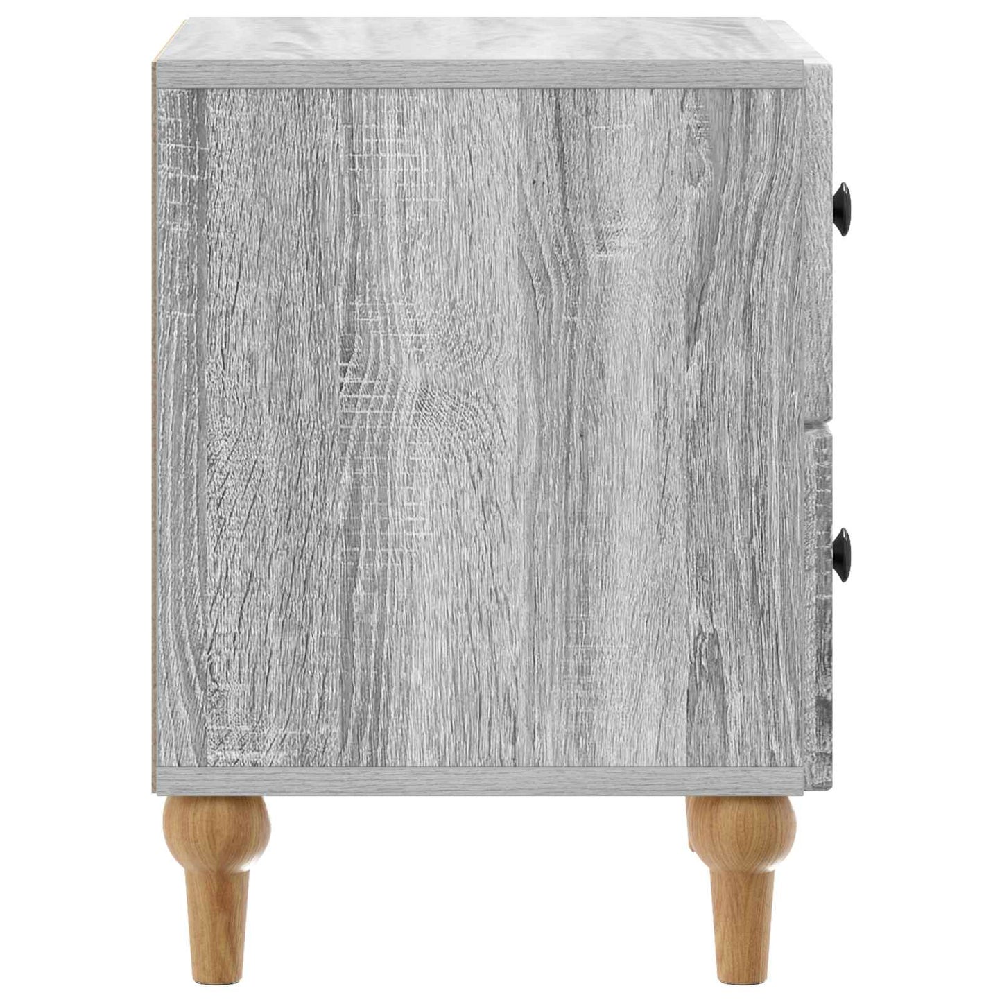 Bedside Cabinet with Drawer 2 pcs Grey Sonoma 43 x 34.5 x 48 cm