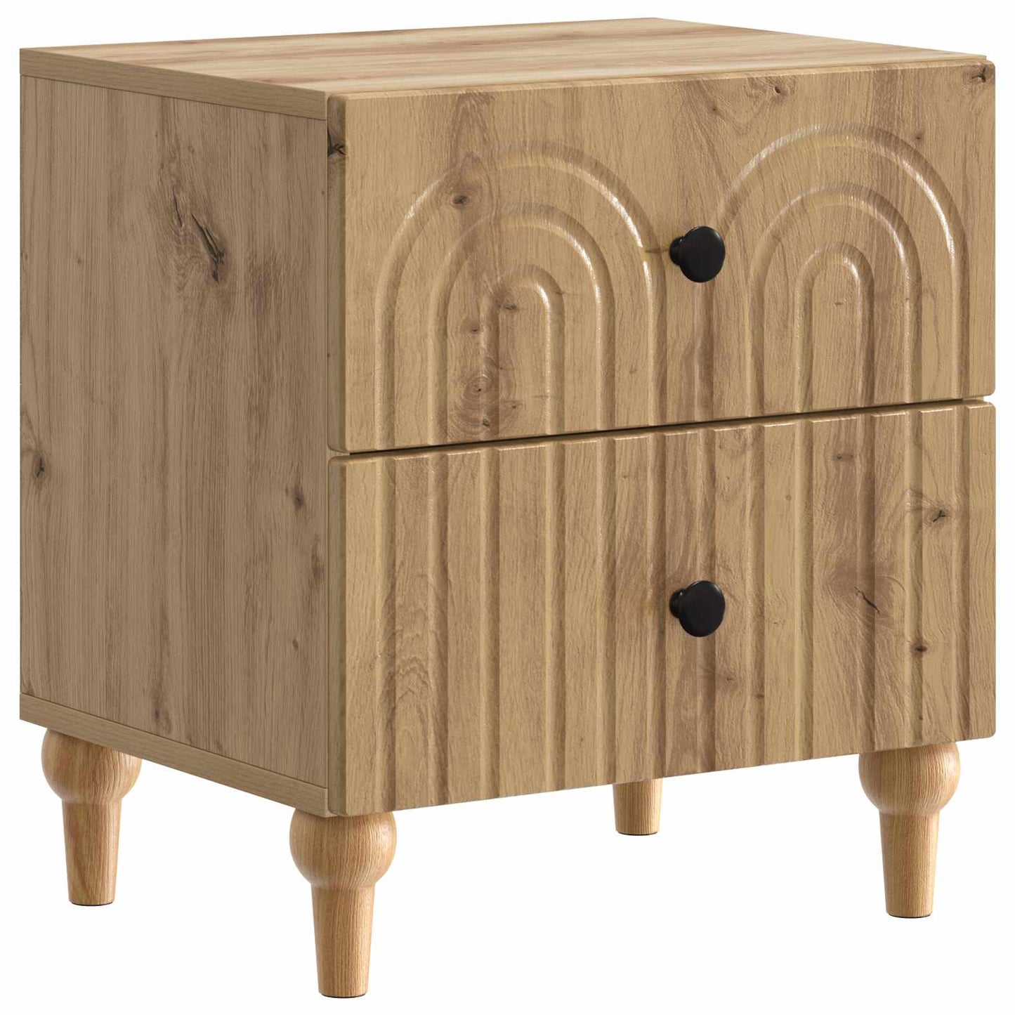 Bedside Cabinet Artisan Oak 43 x 34.5 x 48 cm Engineered Wood