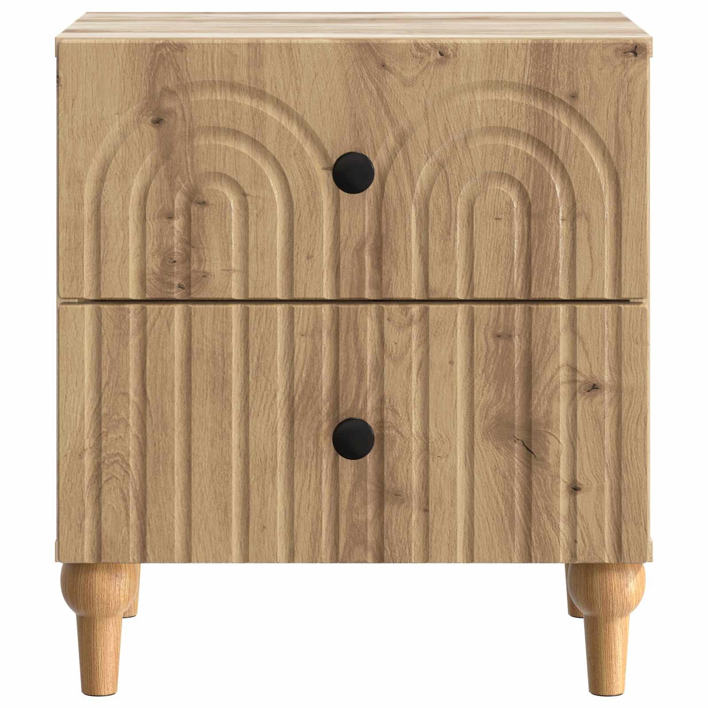 Bedside Cabinet Artisan Oak 43 x 34.5 x 48 cm Engineered Wood