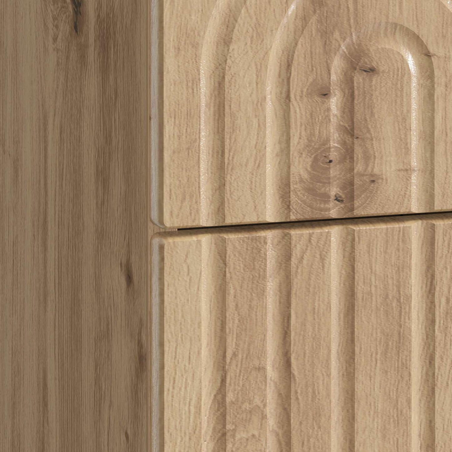 Bedside Cabinet 2 pcs Artisan Oak 43 x 34.5 x 48 cm