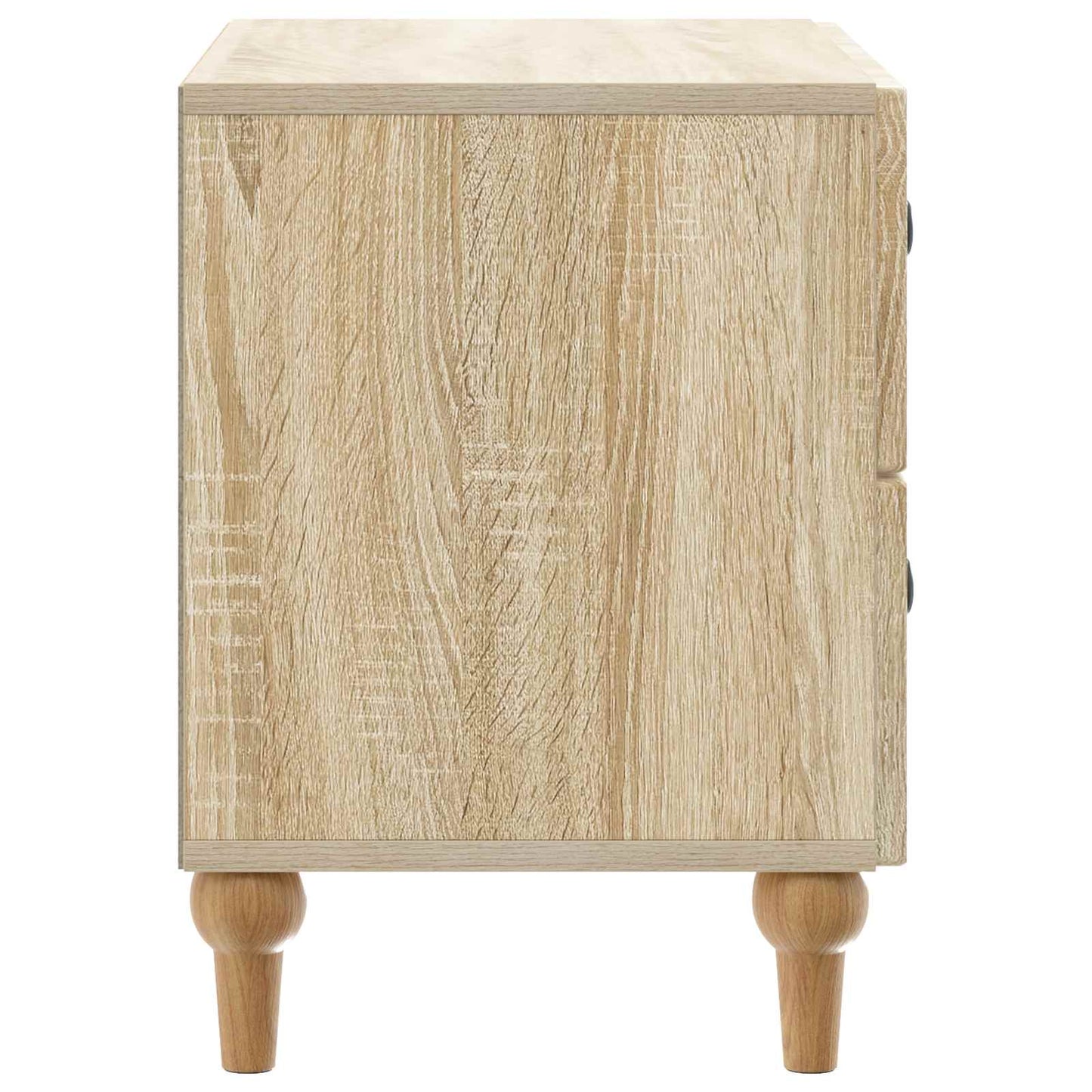 Bedside Cabinet Sonoma Oak 62 x 34.5 x 48 cm Engineered Wood