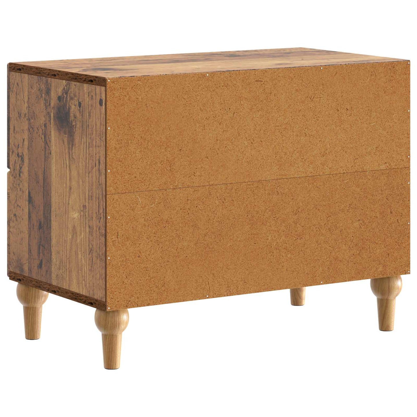 Bedside Cabinet Old Wood 62 x 34.5 x 48 cm Engineered Wood