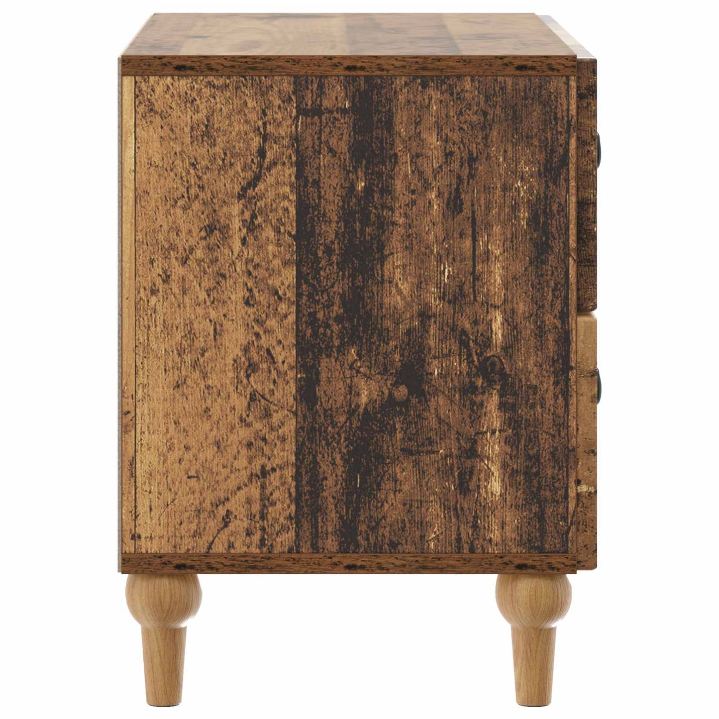 Bedside Cabinet Old Wood 62 x 34.5 x 48 cm Engineered Wood