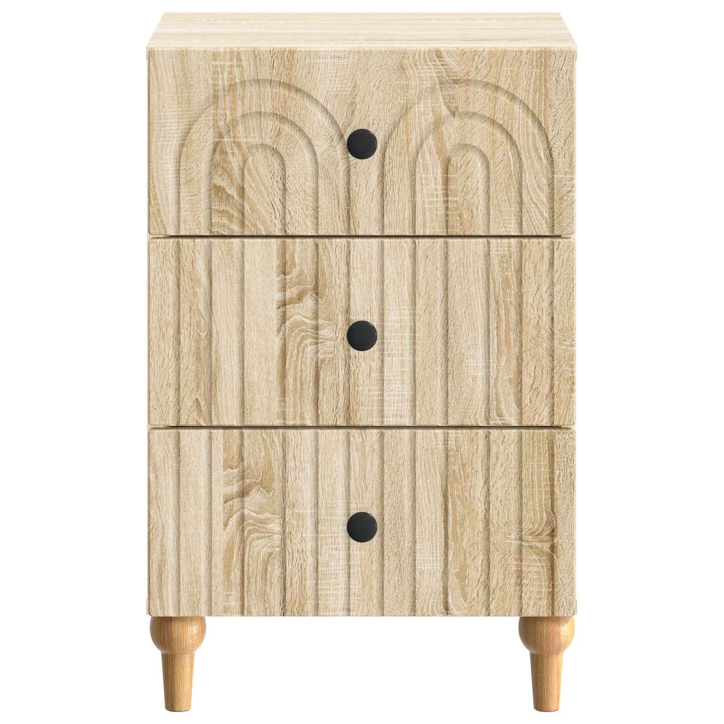 Bedside Cabinet Sonoma Oak 43x 41 x 66.5 cm Engineered Wood