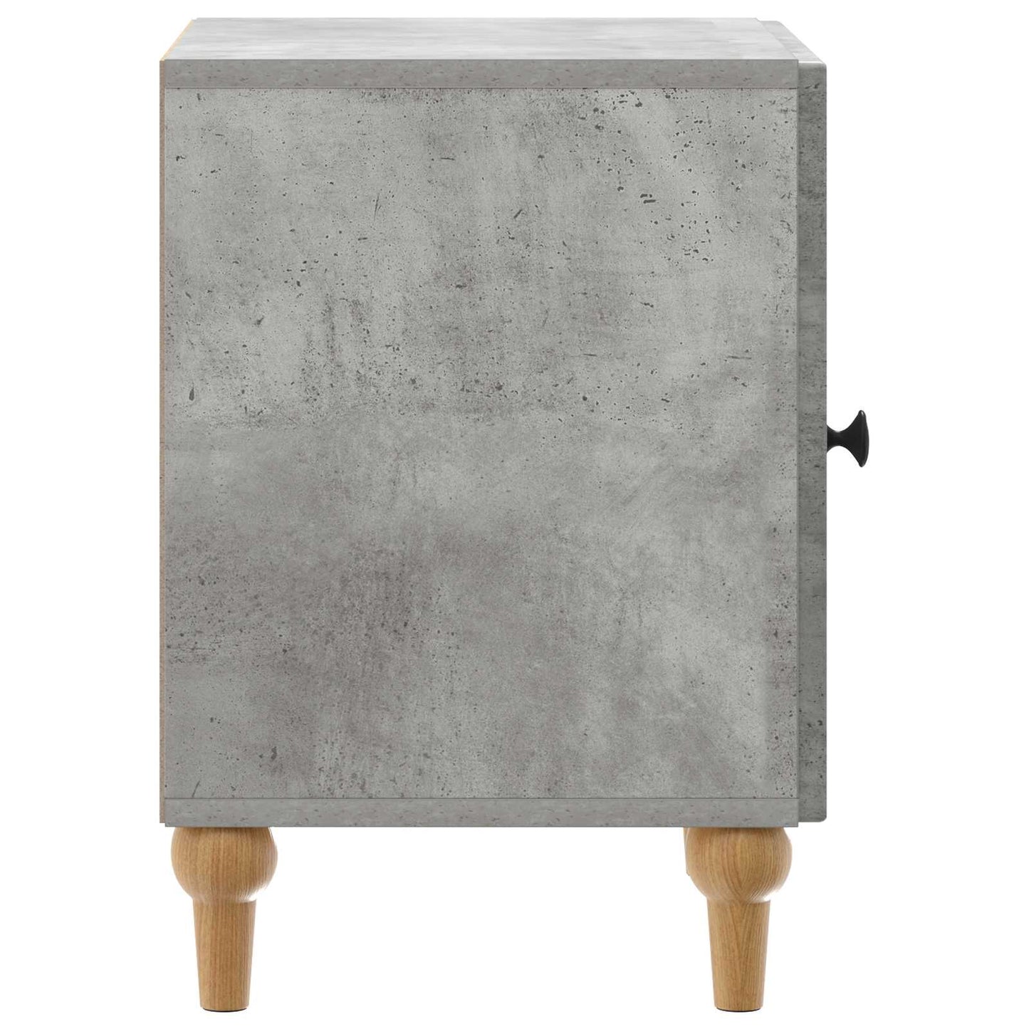 Bedside Cabinet Concrete Grey 43 x 34.5 x 50 cm Engineered Wood