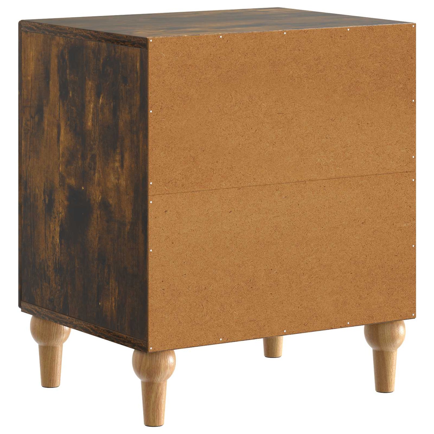 Bedside Cabinet Smoked Oak 43 x 34.5 x 50 cm Engineered Wood