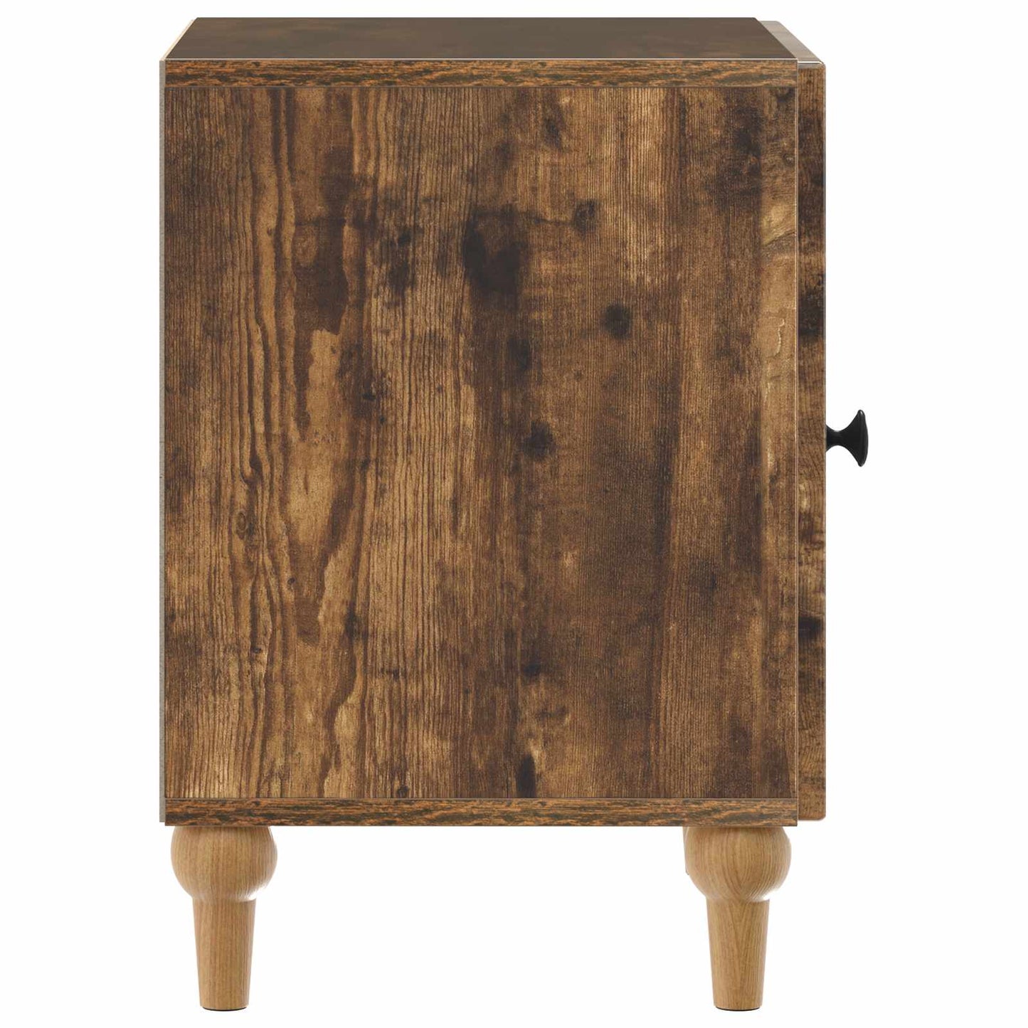 Bedside Cabinet Smoked Oak 43 x 34.5 x 50 cm Engineered Wood