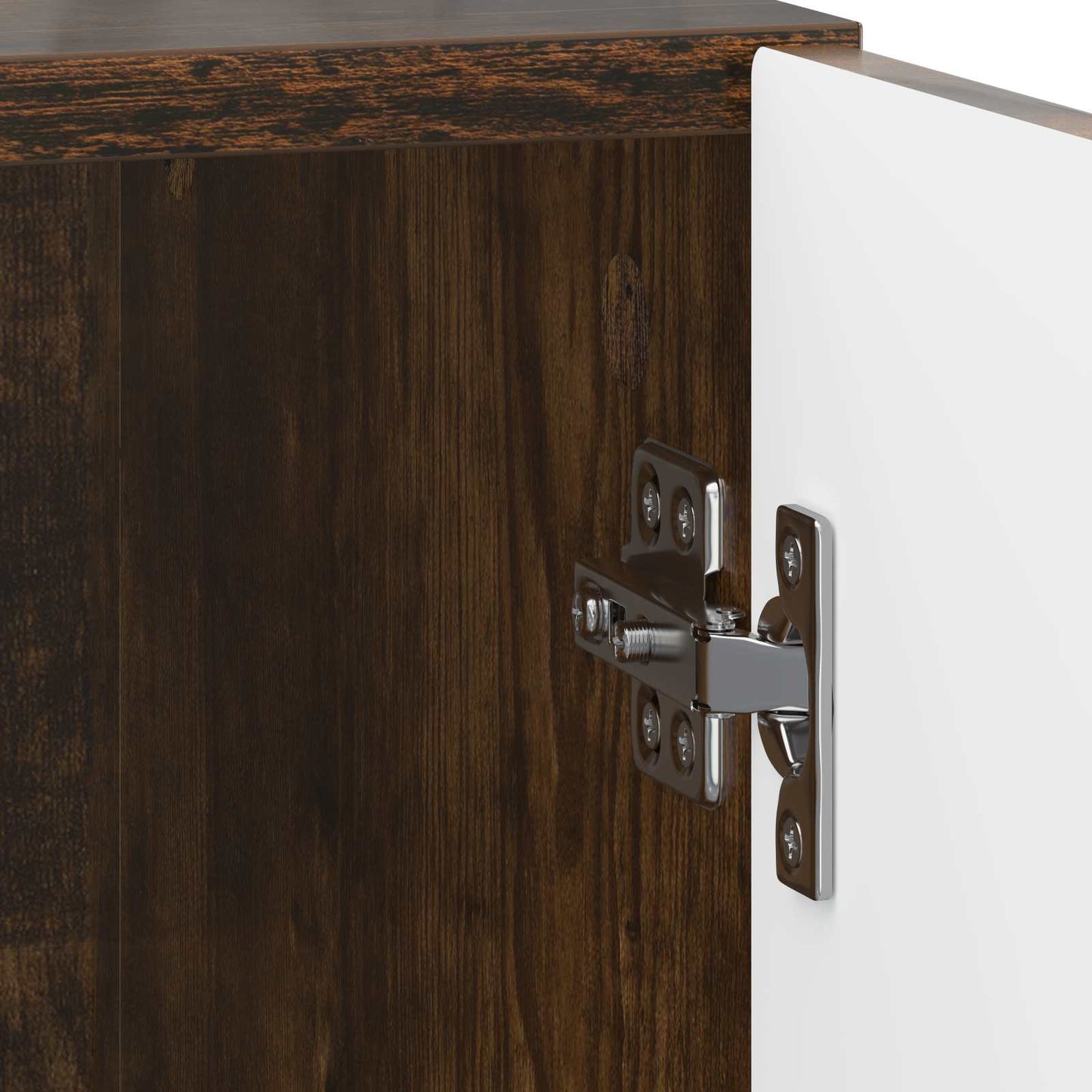 Bedside Cabinet 2 pcs Smoked Oak 43 x 34.5 x 50 cm
