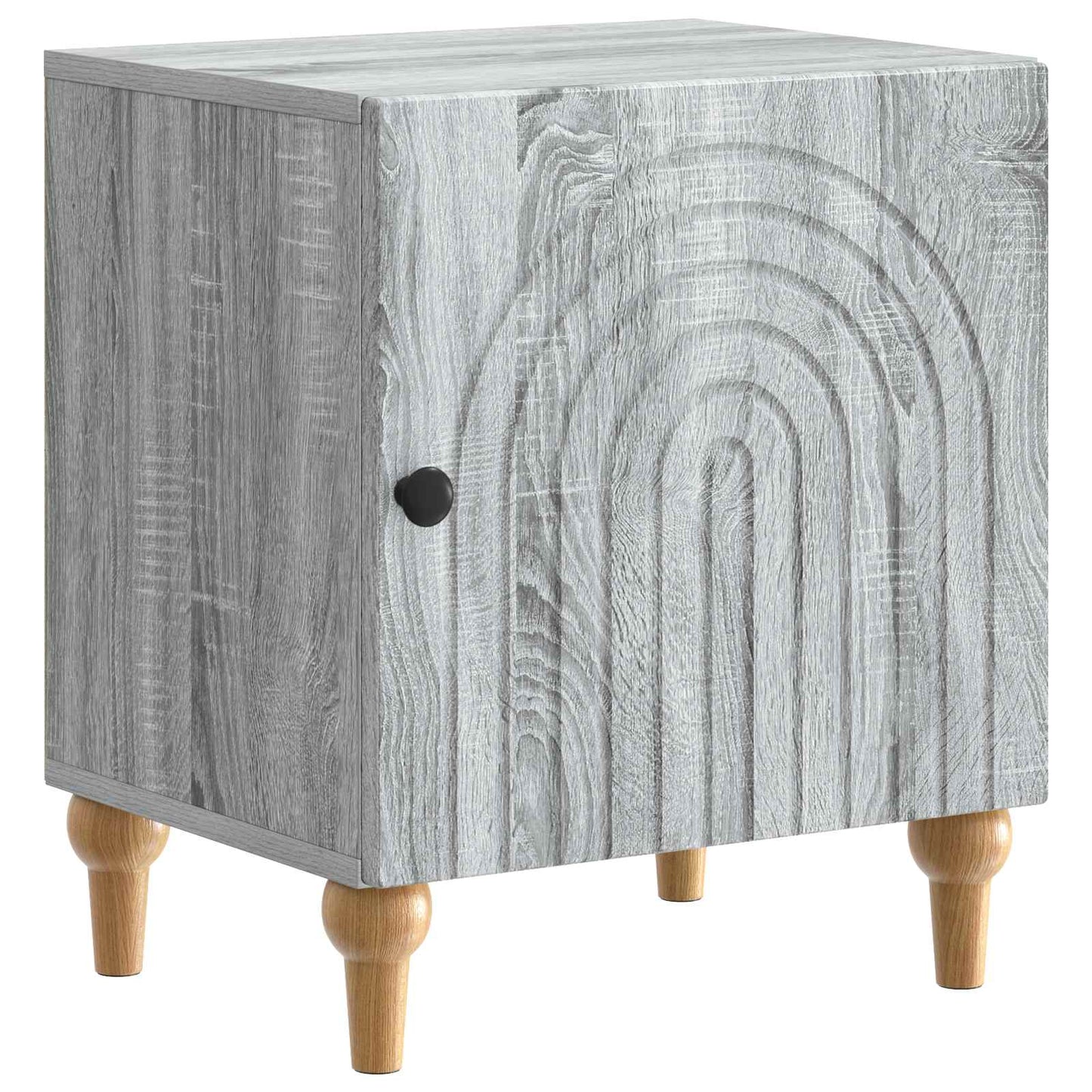 Bedside Cabinet 2 pcs Grey Sonoma 43 x 34.5 x 50 cm