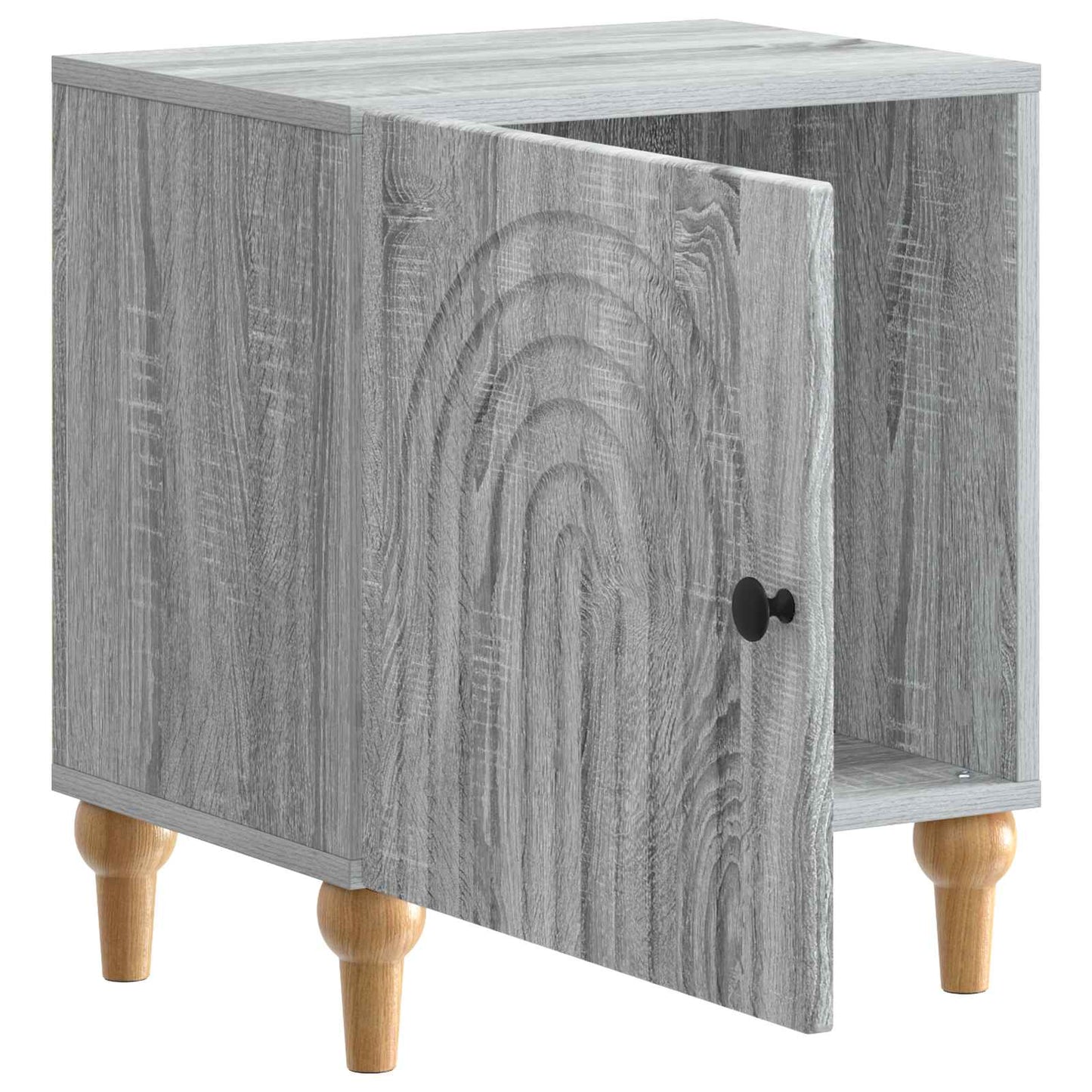 Bedside Cabinet 2 pcs Grey Sonoma 43 x 34.5 x 50 cm