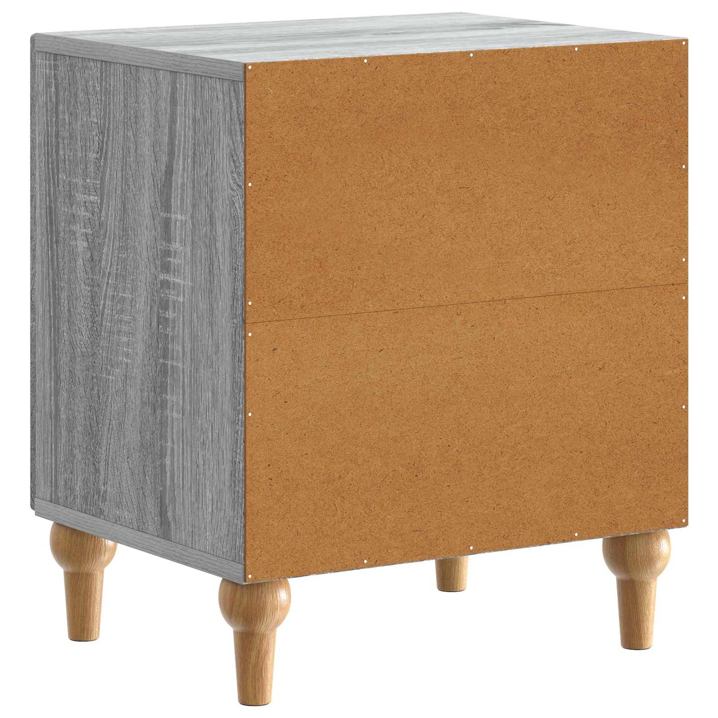 Bedside Cabinet 2 pcs Grey Sonoma 43 x 34.5 x 50 cm