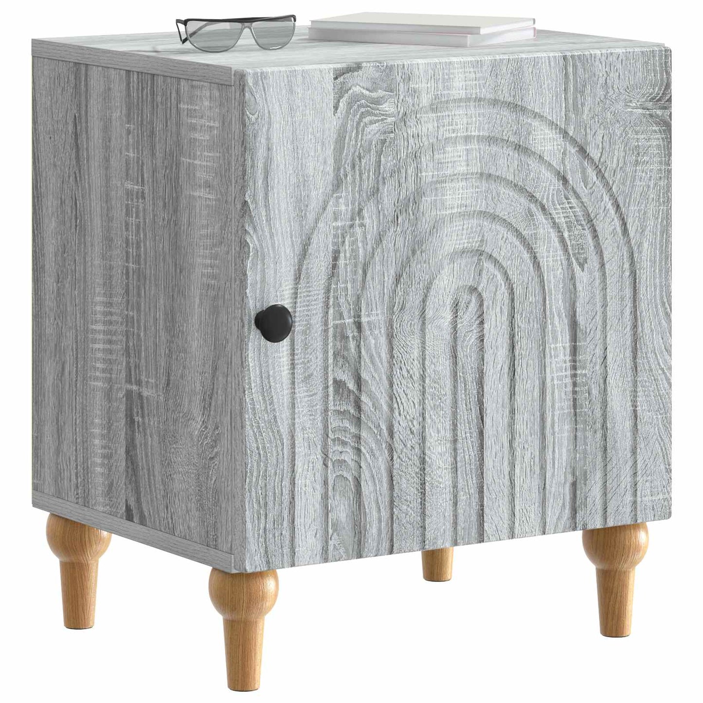 Bedside Cabinet 2 pcs Grey Sonoma 43 x 34.5 x 50 cm