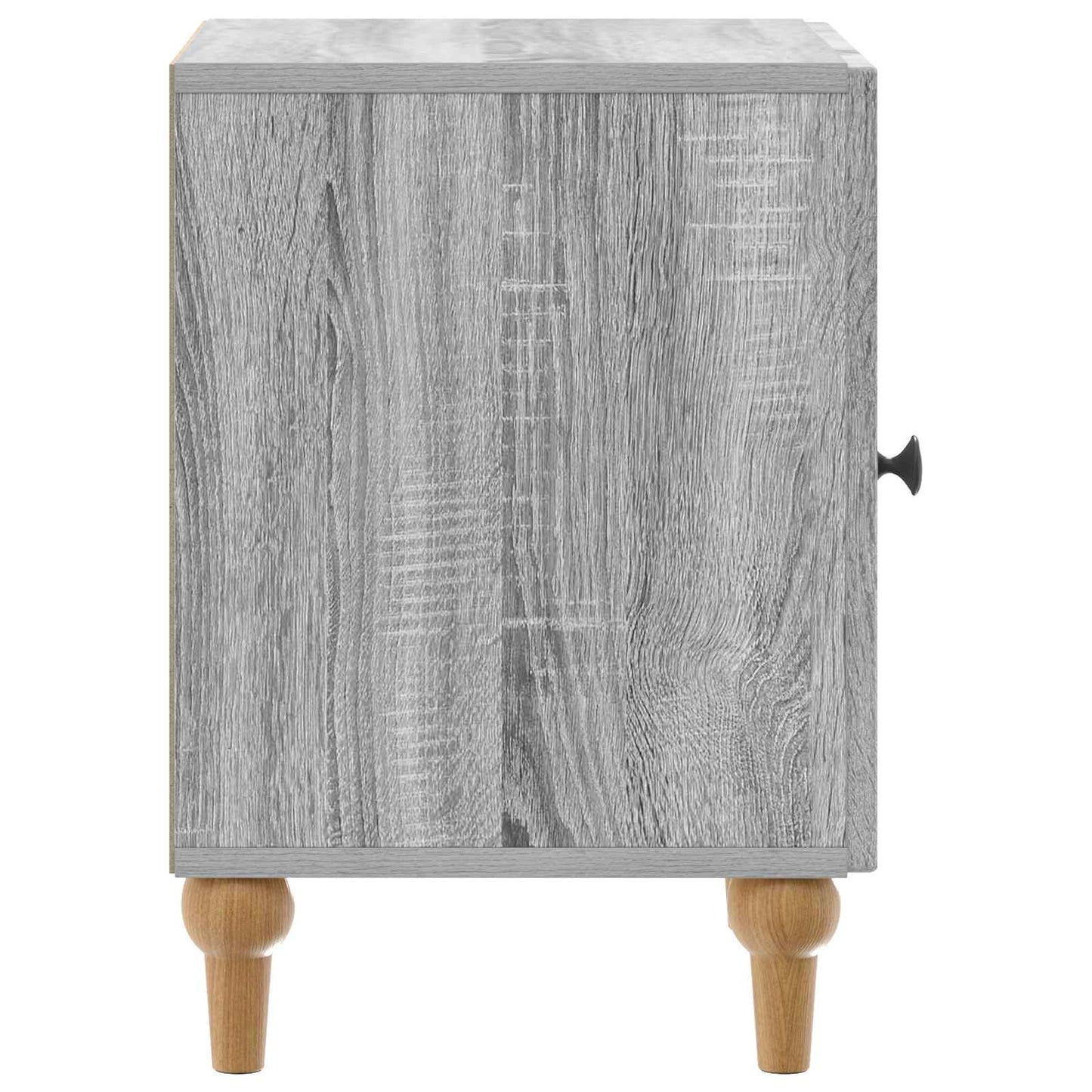 Bedside Cabinet 2 pcs Grey Sonoma 43 x 34.5 x 50 cm
