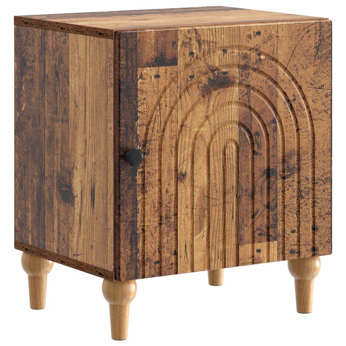 Bedside Cabinet 2 pcs Old Wood 43 x 34.5 x 50 cm