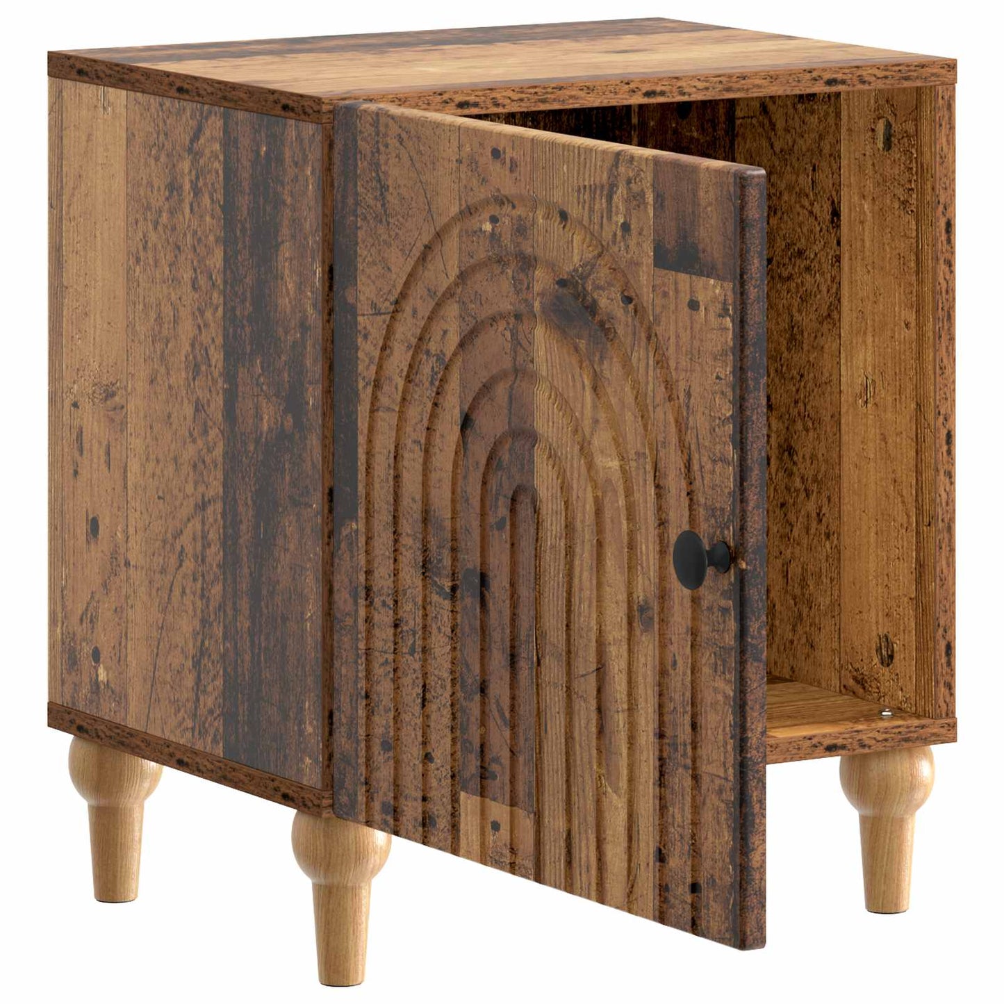 Bedside Cabinet 2 pcs Old Wood 43 x 34.5 x 50 cm