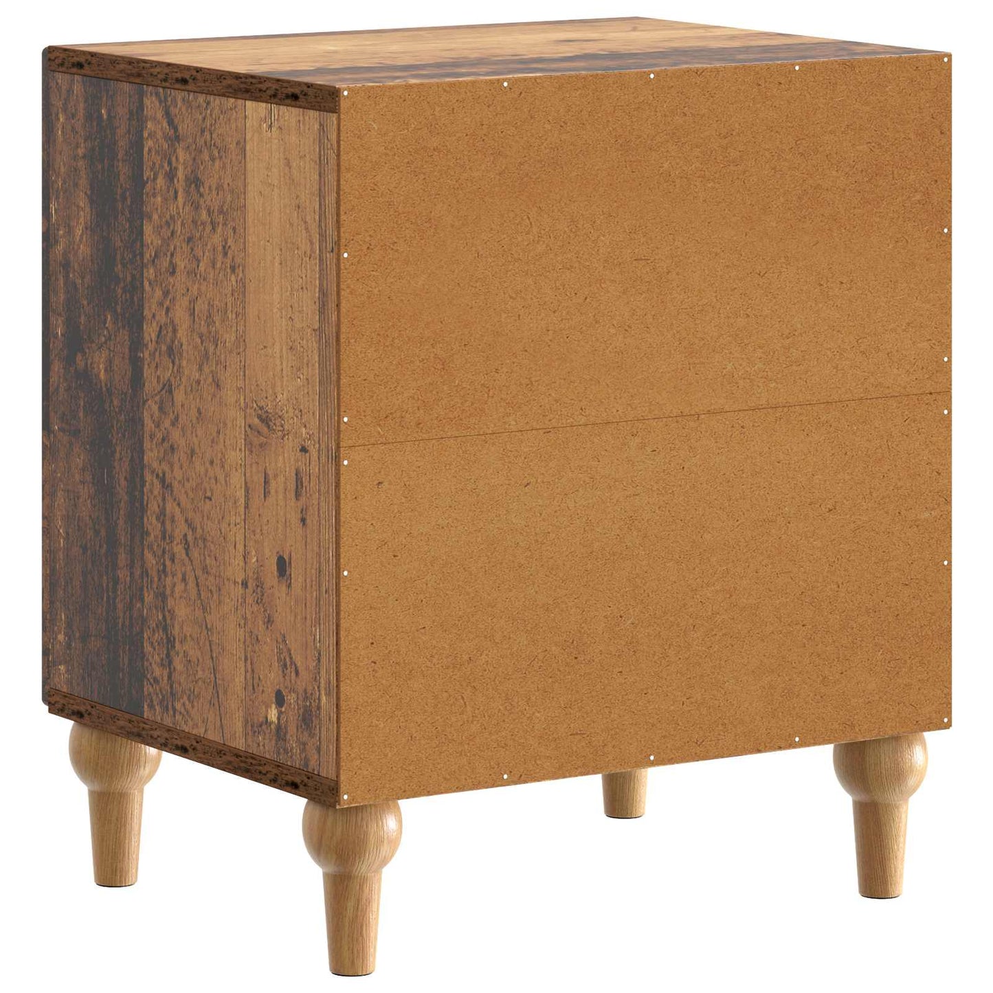 Bedside Cabinet 2 pcs Old Wood 43 x 34.5 x 50 cm