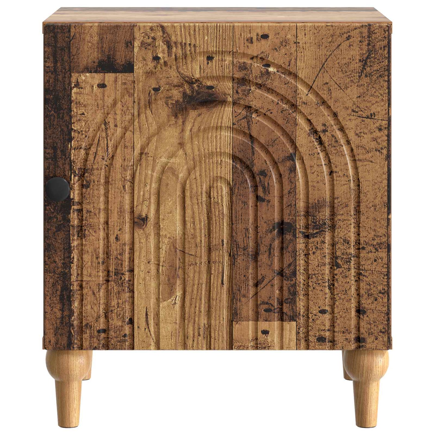 Bedside Cabinet 2 pcs Old Wood 43 x 34.5 x 50 cm