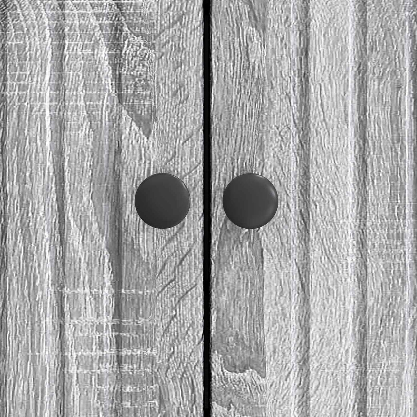 Sideboard Grey Sonoma 66 x 34.5 x 90 cm Engineered Wood