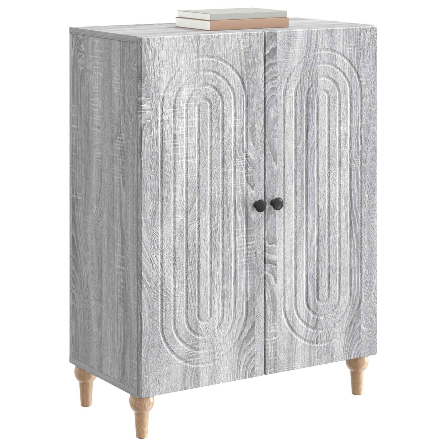 Sideboard Grey Sonoma 66 x 34.5 x 90 cm Engineered Wood