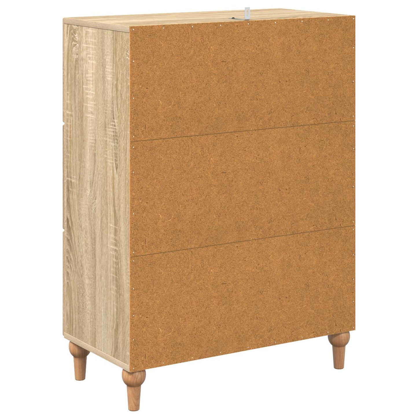 Drawer Cabinet Sonoma Oak 66 x 34.5 x 90 cm Engineered Wood