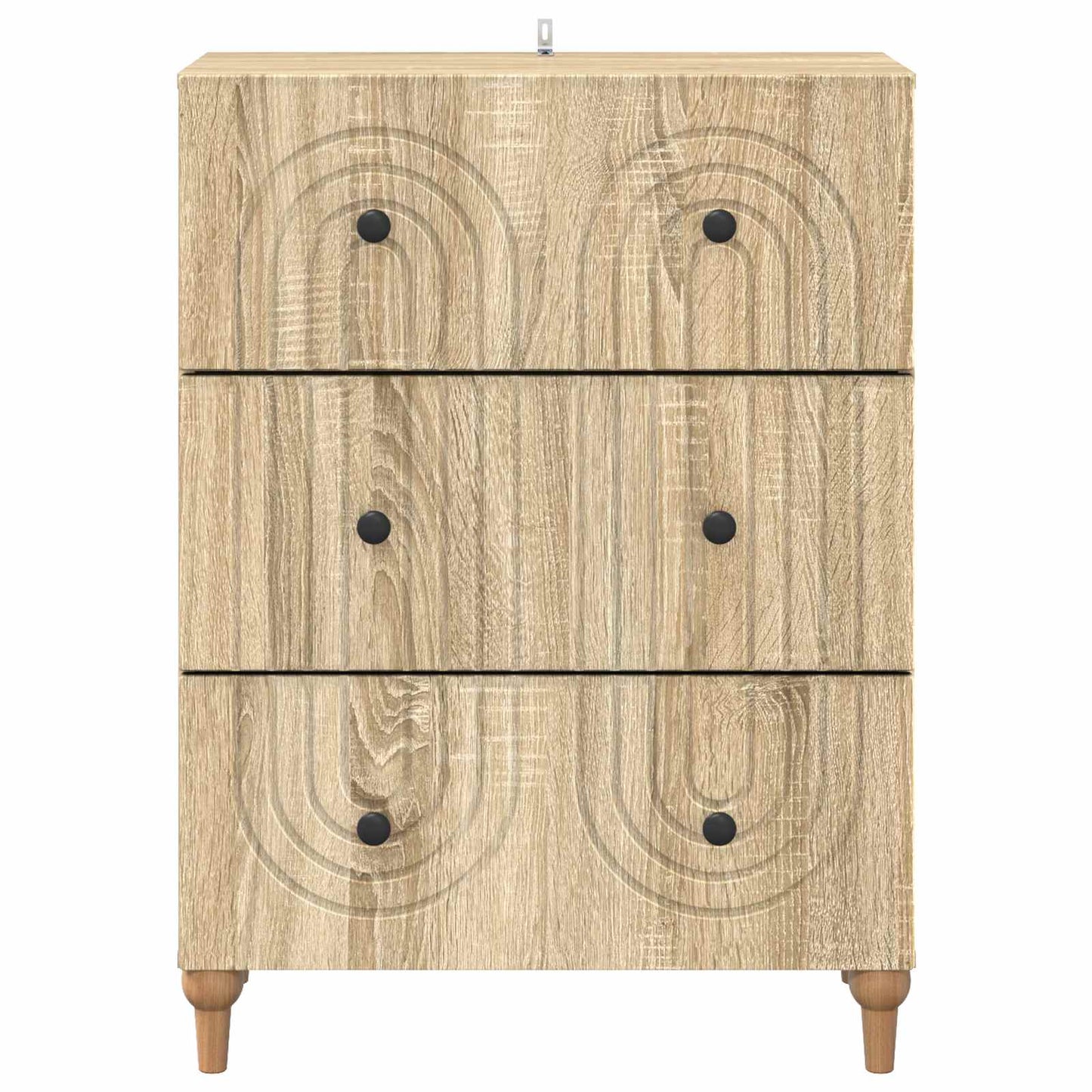 Drawer Cabinet Sonoma Oak 66 x 34.5 x 90 cm Engineered Wood