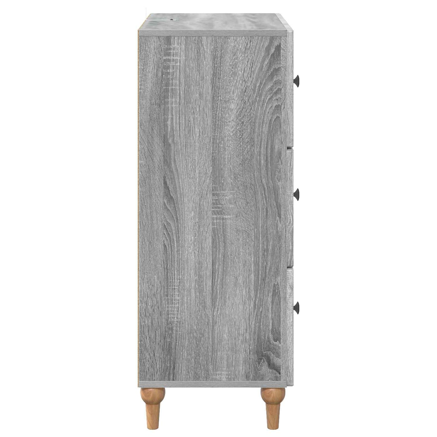 Drawer Cabinet Grey Sonoma 66 x 34.5 x 90 cm Engineered Wood