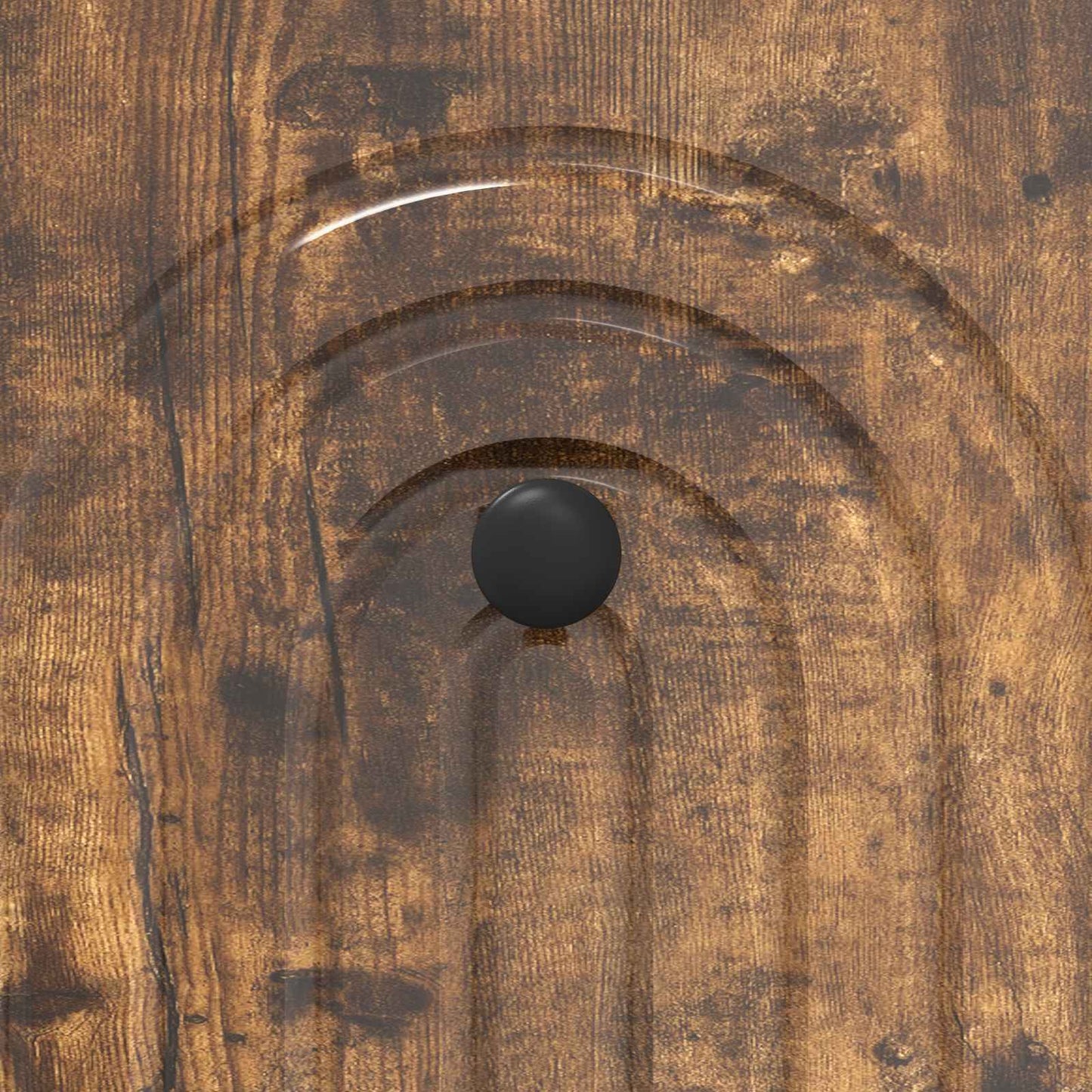 Drawer Cabinet Smoked Oak 33 x 34.5 x 90 cm Engineered Wood