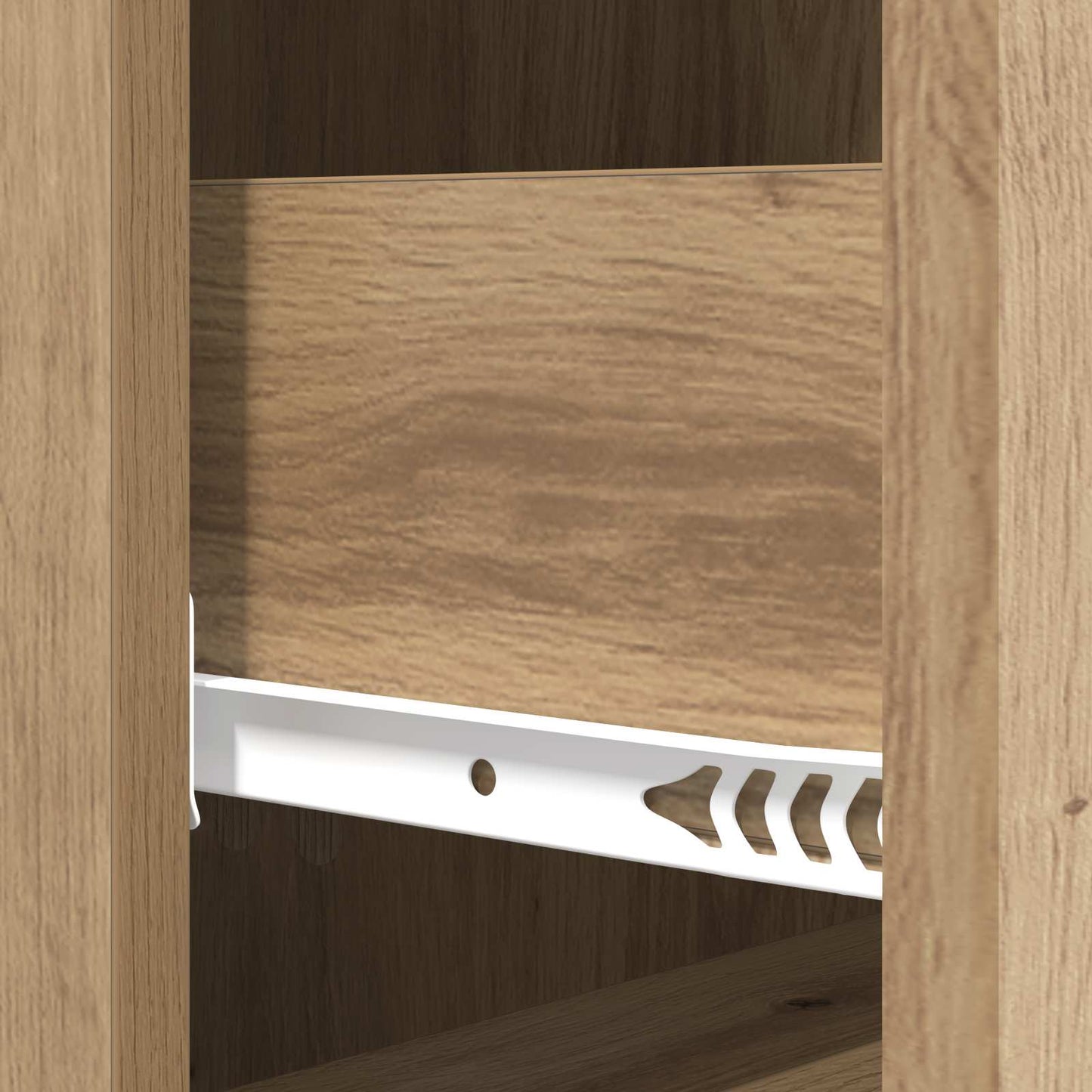 Drawer Cabinet Artisan Oak 33 x 34.5 x 90 cm Engineered Wood