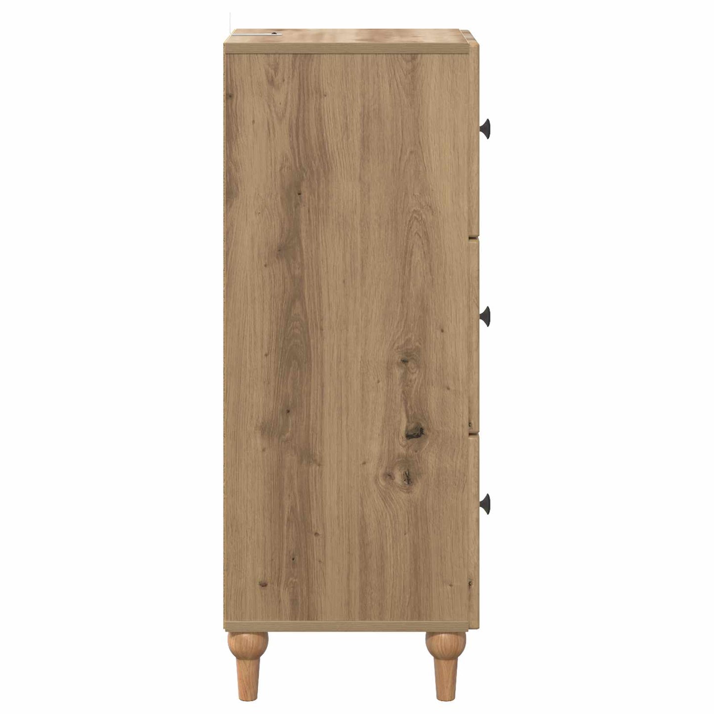 Drawer Cabinet Artisan Oak 33 x 34.5 x 90 cm Engineered Wood