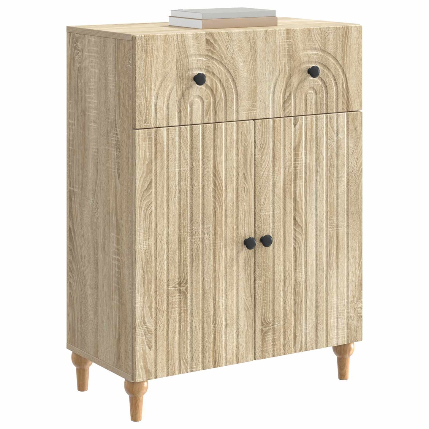 Sideboard Sonoma Oak 66 x 34.5 x 90 cm Engineered Wood