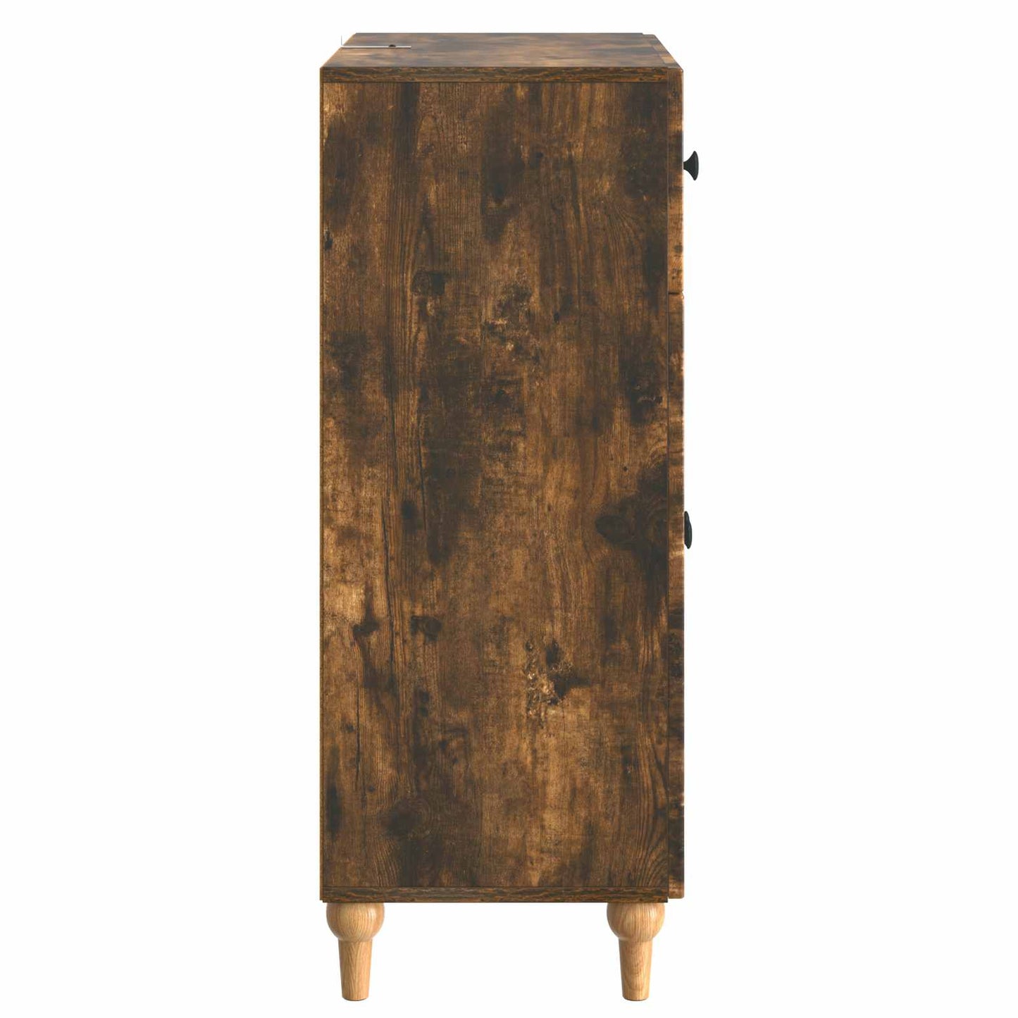 Sideboard Smoked Oak 66 x 34.5 x 90 cm Engineered Wood