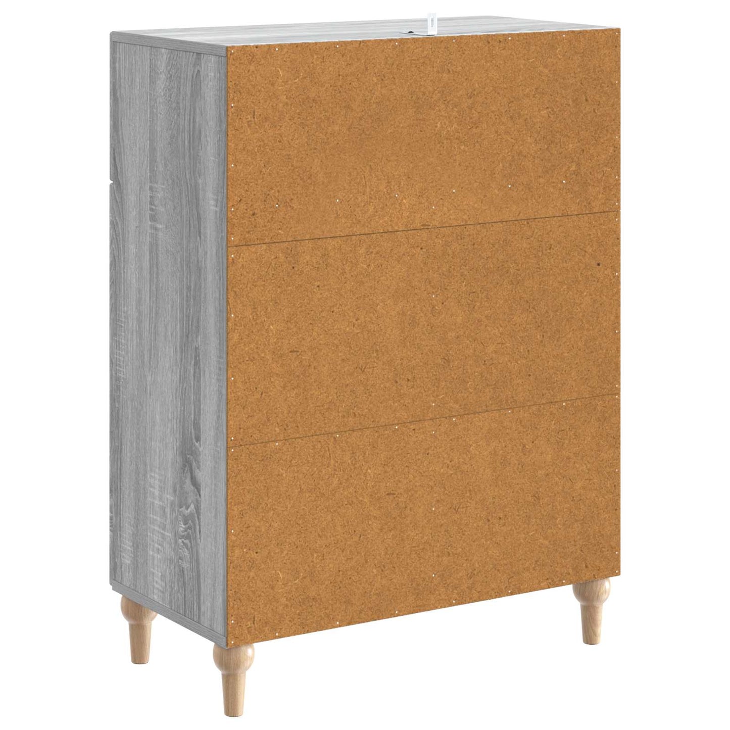 Sideboard Grey Sonoma 66 x 34.5 x 90 cm Engineered Wood