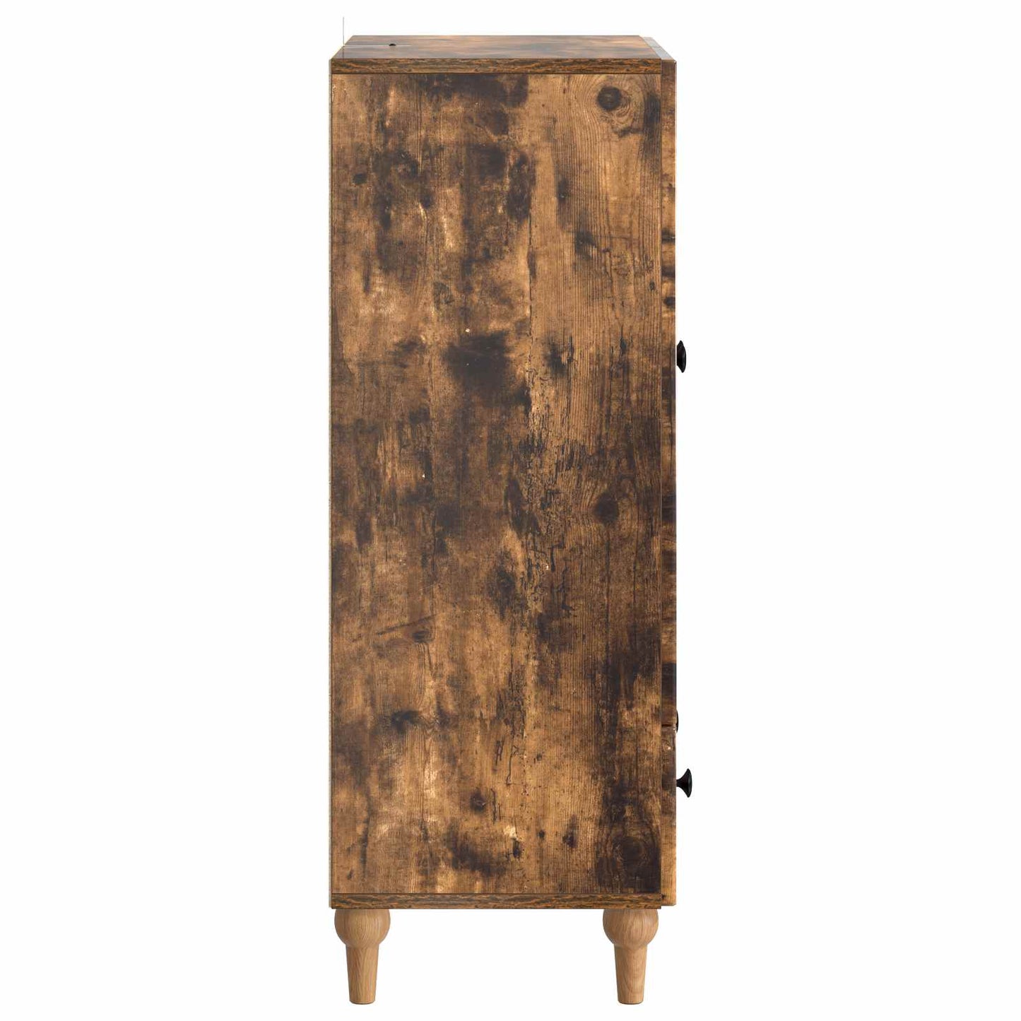 Sideboard Smoked Oak 66 x 34.5 x 95 cm Engineered Wood