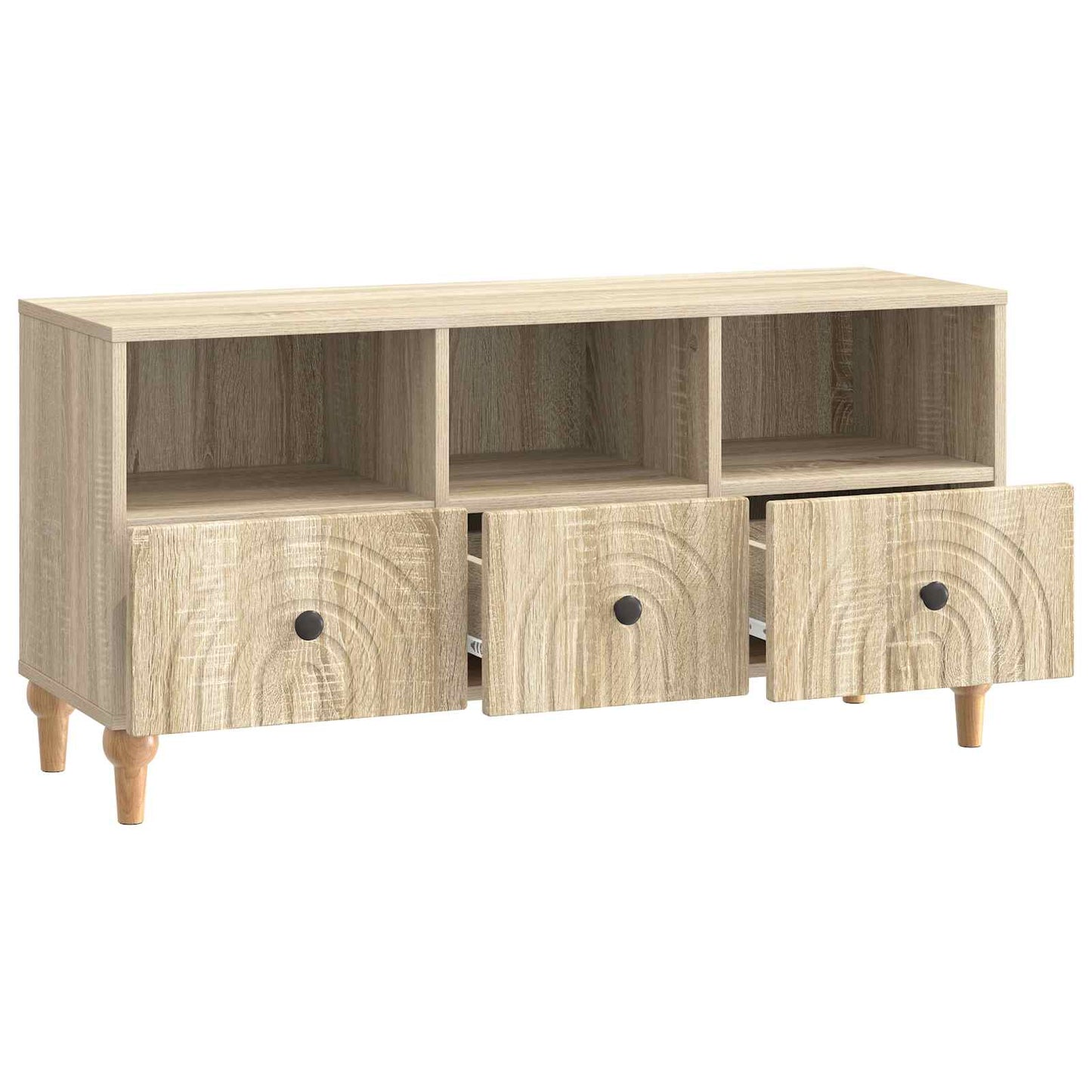 TV Cabinet Sonoma Oak 102 x 34.5 x 50 cm Engineered Wood