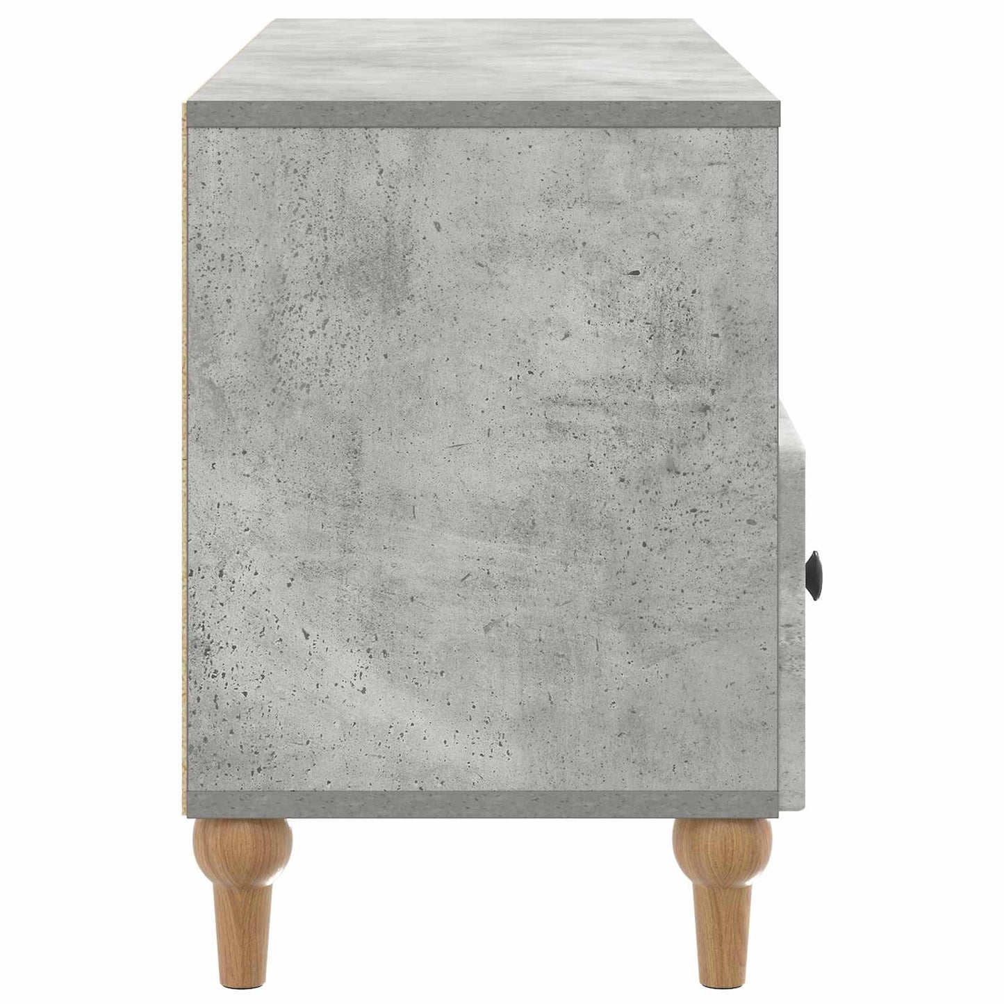 TV Cabinet Concrete Grey 102 x 34.5 x 50 cm Engineered Wood
