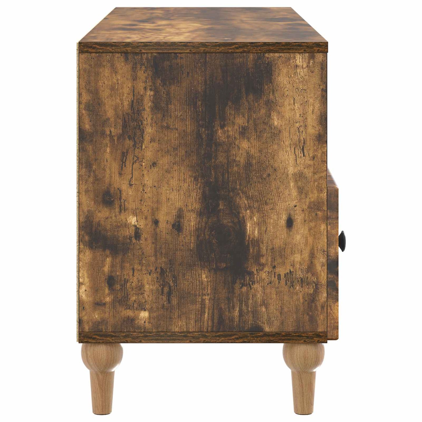 TV Cabinet Smoked Oak 102 x 34.5 x 50 cm Engineered Wood
