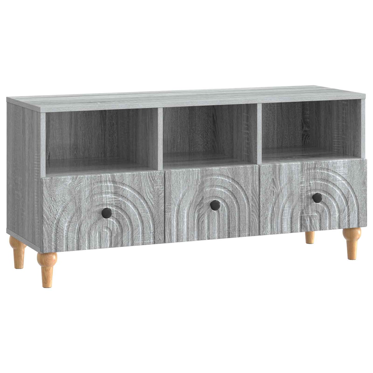 TV Cabinet Grey Sonoma 102 x 34.5 x 50 cm Engineered Wood