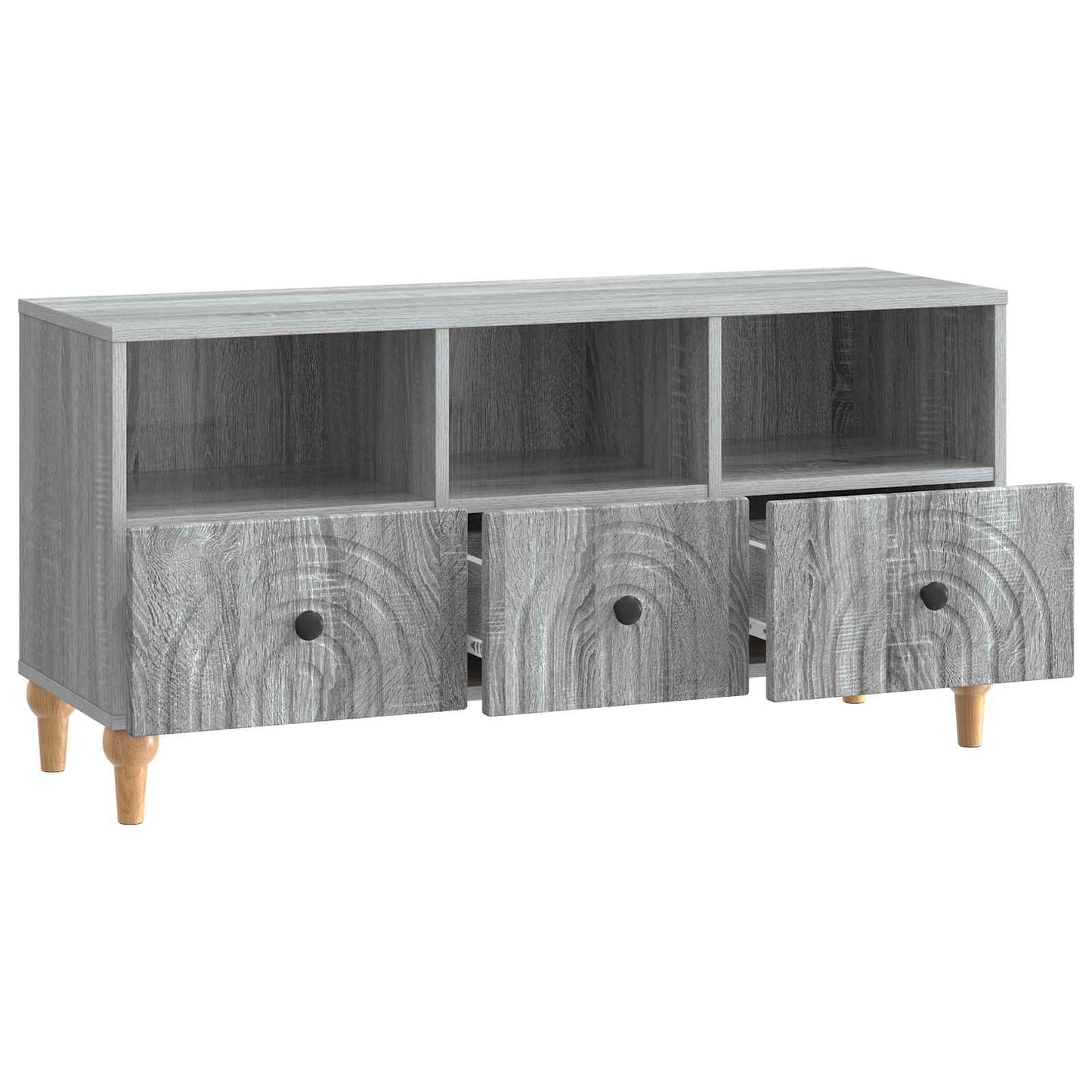 TV Cabinet Grey Sonoma 102 x 34.5 x 50 cm Engineered Wood