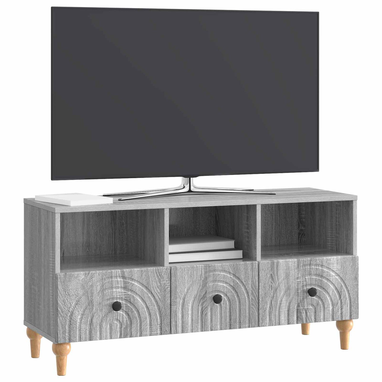 TV Cabinet Grey Sonoma 102 x 34.5 x 50 cm Engineered Wood