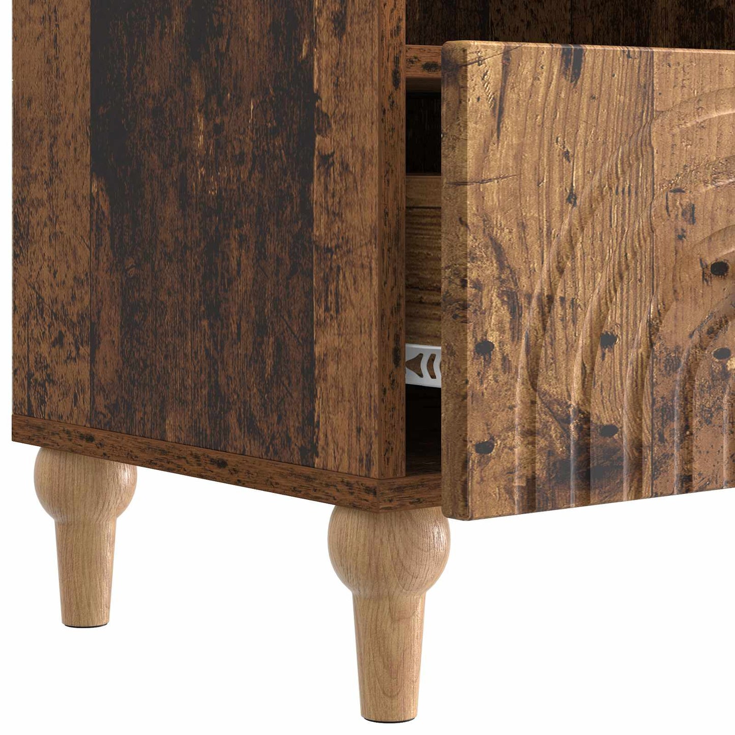 TV Cabinet Old Wood 102 x 34.5 x 50 cm Engineered Wood