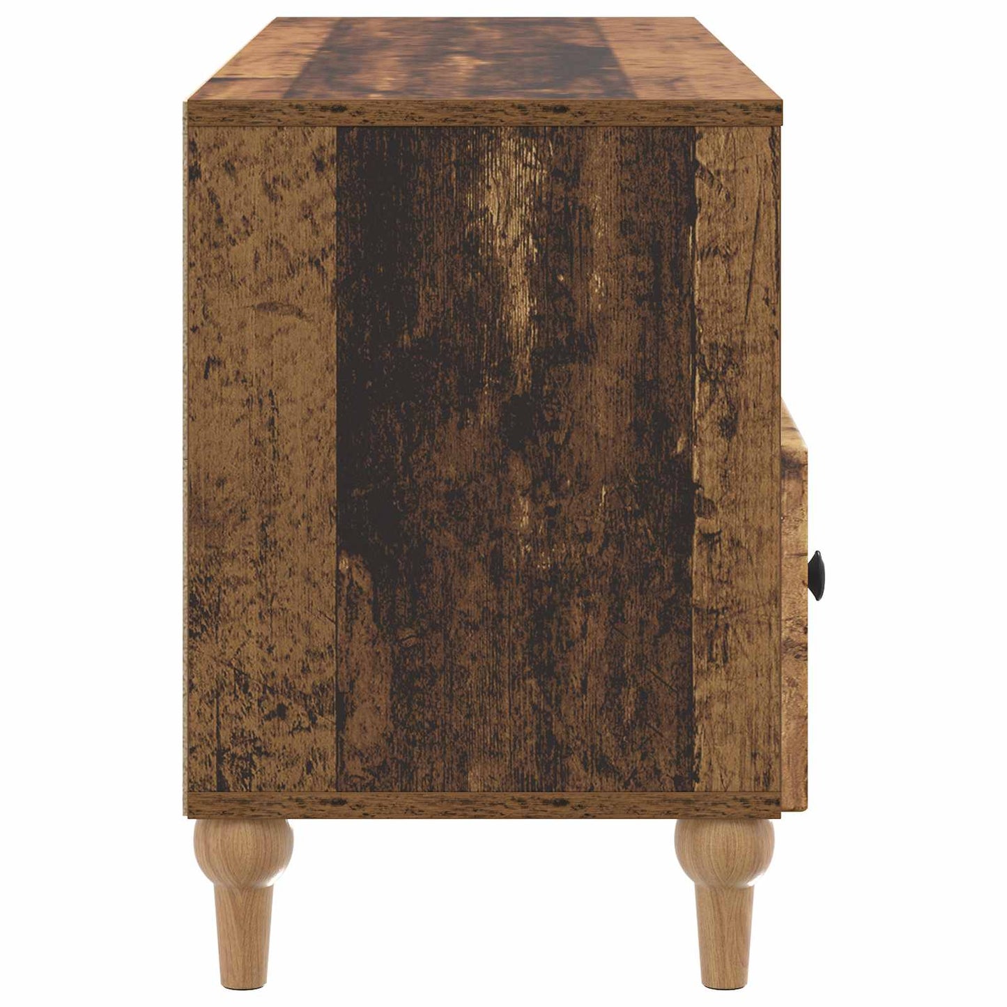 TV Cabinet Old Wood 102 x 34.5 x 50 cm Engineered Wood