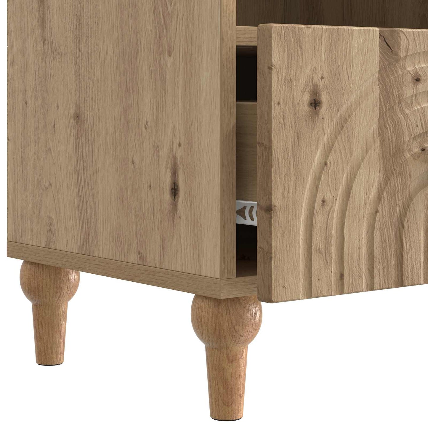 TV Cabinet Artisan Oak 102 x 34.5 x 50 cm Engineered Wood