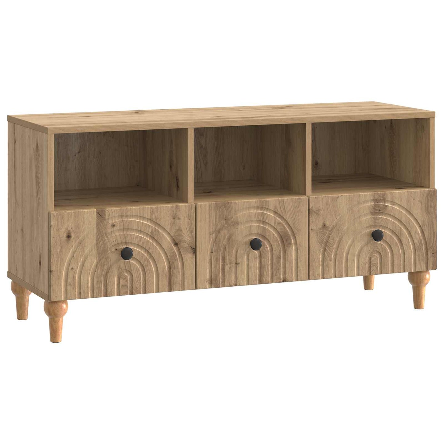 TV Cabinet Artisan Oak 102 x 34.5 x 50 cm Engineered Wood