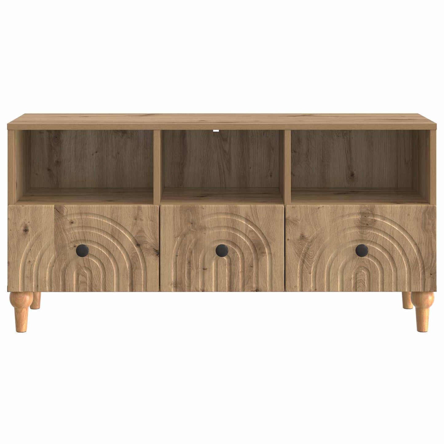TV Cabinet Artisan Oak 102 x 34.5 x 50 cm Engineered Wood
